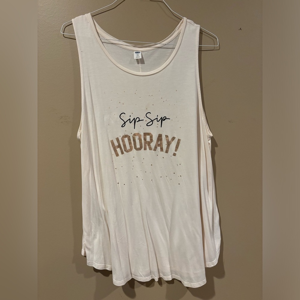 Party!! Sip Sip Hooray Tank